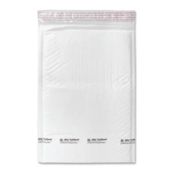 Sealed Air Tuffgard Premium Cushioned Mailers - Bubble - #4 - 9 1/2" Width x 14 1/2" Length - Peel & Seal - White - Poly - 25 / Carton