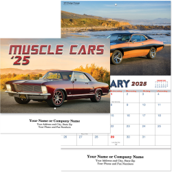 Muscle Car Wall Calendar