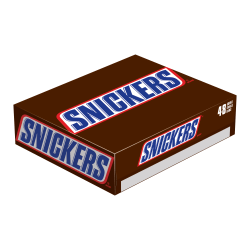 Snickers®, 2.07 Oz, Box Of 48