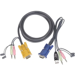 IOGEAR Multimedia USB KVM Cable - 10ft