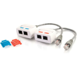 C2G RJ45 Network Combiner Kit - Audio Line In