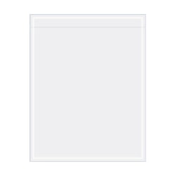 Tape Logic® "Clear Face" Document Envelopes, 7" x 5-1/2", Clear, Case of 1000