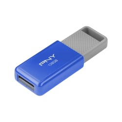 PNY USB 2.0 Flash Drive, 128GB, Assorted Colors