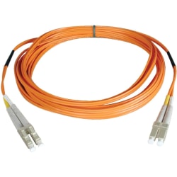 Eaton Tripp Lite Series Duplex Multimode 62.5/125 Fiber Patch Cable (LC/LC), 1M (3 ft.) - Patch cable - N32001M