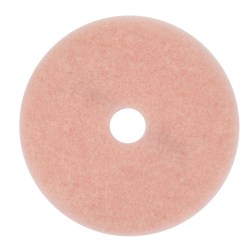 3M™ 3600 Eraser Burnish Pads, 20" Diameter, Pink, Box Of 5