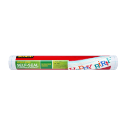 Scotch™ Self-Seal Laminating Sheets, 16 in x 10 ft, No Laminator Needed, Single Sided, Ultra Clear Finish