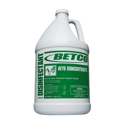 Betco AF79 Concentrated Acid-Free Bathroom Cleaner And Disinfectant, 128 Oz, Citrus Scent, Case Of 4 Jugs
