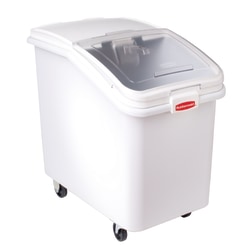 Rubbermaid® Ingredient Bin, 124 Quarts, White