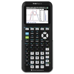 Texas Instruments® TI-84 Plus CE Color Graphing Calculator, Black/White