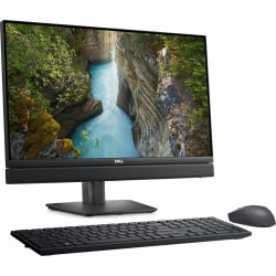 Dell OptiPlex 7000 7410 All-in-One Desktop PC, 23.8" Screen, Intel Core i5, 8GB Memory, 256GB Solid State Drive, Windows 11 Pro