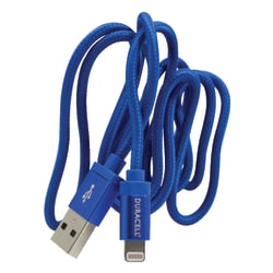 Duracell® Sync & Charge Lightning Cable, 3', Blue
