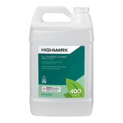 Highmark® All-Purpose Cleaner, Herbal Scent, 128 Oz Bottle, Case Of 4
