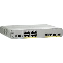Cisco 2960CX-8TC-L Ethernet Switch - 10 Ports - Manageable - Gigabit Ethernet - 10/100/1000Base-T, 1000Base-X - 2 Layer Supported - 2 SFP Slots - Twisted Pair, Optical Fiber - Desktop, Rack-mountable, Rail-mountable - Lifetime Limited Warranty