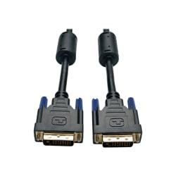 Eaton Tripp Lite Series DVI Dual Link Cable, Digital TMDS Monitor Cable (DVI-D M/M), 25 ft. (7.62 m) - DVI cable - dual link - DVI-D (M) to DVI-D (M) - 25 ft - molded