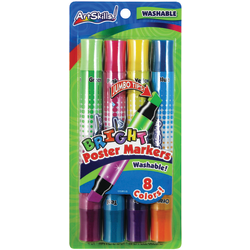 ArtSkills® Double-Sided Neon Markers, Assorted, Pack Of 4