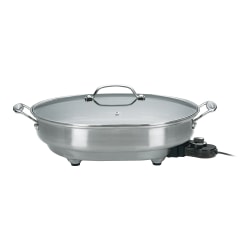 Cuisinart® 12" x 15" Electric Skillet, Silver