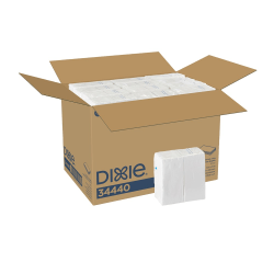 Dixie® 2-Ply Dinner Napkins, 126 Napkins Per Sleeve, Carton of 24 Packs