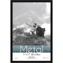 Timeless Frames® Metal Frame, 11" x 17", Black