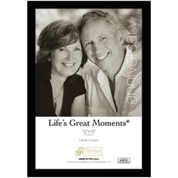 Timeless Frames® Life's Great Moments Frame, 12" x 18", Black