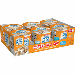 Breakfast Cereal, Frosted Mini Wheats, Single-Serve, 6/Box
