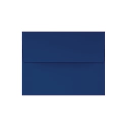 LUX Foil-Lined Invitation Envelopes A4, Peel & Press Closure, Navy/Gold, Pack Of 50