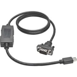 Tripp Lite 3ft Mini DisplayPort to VGA Adapter Active Converter mdp to VGA 1920x 1200 DPort 1.2 M/M - P586003VGAV2