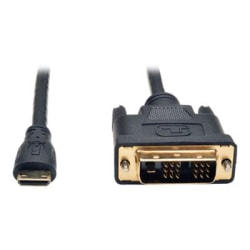 Tripp Lite Mini HDMI to DVI Digital Monitor Adapter Cable M/M 6' 6ft - HDMI/DVI  - P566006MINI
