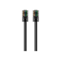 Belkin High Performance - Patch cable - RJ-45 (M) to RJ-45 (M) - 7 ft - UTP - CAT 6 - molded - black