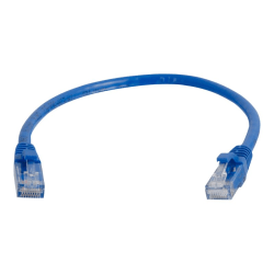 C2G 1ft Cat6 Snagless Unshielded (UTP) Ethernet Network Patch Cable - Blue - Patch cable - RJ-45 (M) to RJ-45 (M) - 1 ft - CAT 6 - molded, snagless, stranded - blue