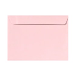 LUX Booklet 9" x 12" Envelopes, Gummed Seal, Candy Pink, Pack Of 1,000