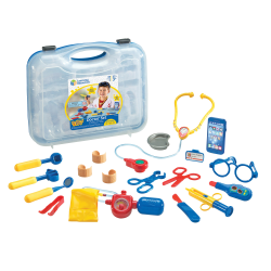 Learning Resources® Pretend & Play® Doctor Set, 12 1/2"H x 14 1/2"W x 3 1/2"D, Grades Pre-K - 4