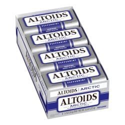 Altoids® Curiously Strong Mints, Arctic Peppermint, 1.2 Oz, Pack Of 8 Tins