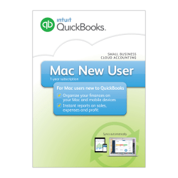 Intuit® QuickBooks® 2016, For Mac®, Disc