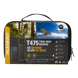 Motorola Solutions TALKABOUT T475 Two-Way Radio 2 Pack