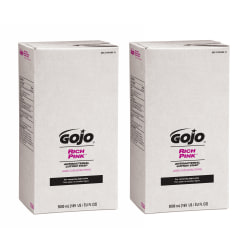 GOJO® Rich Pink Antibacterial Lotion Hand Soap, Floral Scent, 169.07 Oz Bottle