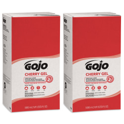 GOJO® PRO TDX Gel Pumice Hand Soap Cleaner, Cherry Scent,&nbsp;169.07 Oz, Carton Of 2 Refills
