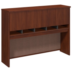 Bush Business Furniture Components Hutch 60"W, Hansen Cherry/Graphite Gray, Standard Delivery