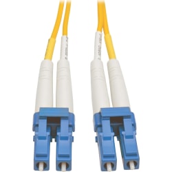 Eaton Tripp Lite Series Duplex Singlemode 9/125 Fiber Patch Cable (LC/LC), 26', Yellow, N37008M