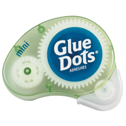 Glue Dots® Dot N Go® Dispensers, Poster, Clear/Purple, Case Of 6