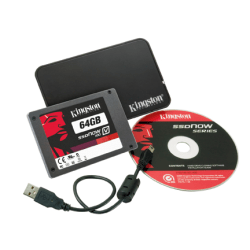Kingston SSDNow SV100S2N/64GZ 64 GB Solid State Drive - SATA (SATA/300) - 2.5" Drive - Internal - 250 MB/s Maximum Read Transfer Rate - 145 MB/s Maximum Write Transfer Rate - 1 Pack