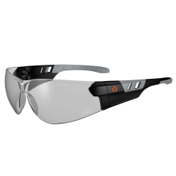 Ergodyne Skullerz SAGA Frameless Safety Glasses, One Size, Matte Black Frame, Anti-Fog Indoor/Outdoor Lens