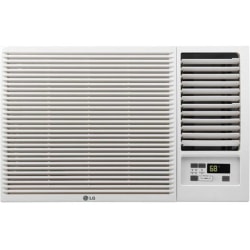 LG 7500 BTU Window Air Conditioner, Cooling & Heating - Cooler, Heater - 2198.03 W Cooling Capacity - 1128.32 W Heating Capacity - 320 Sq. ft. Coverage - Dehumidifier - Remote Control - White
