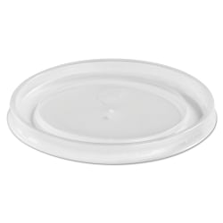 Chinet® Plastic High Heat Vented Lids, For 16 - 32 Oz, White, 50 Lids Per Bag, Pack Of 10 Bags