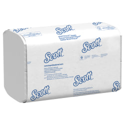 Scott® Pro Scottfold Multifold Paper Towels with Fast-Drying Absorbency Pockets, 175 Sheets Per Pack, 25 Packs Per Case