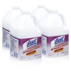 Lysol® Professional Antibacterial Liquid All-Purpose Cleaner, 128 Oz Bottle, Case Of 4