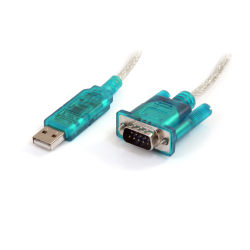 StarTech.com USB to Serial Adapter - Prolific PL-2303 - 3 ft / 1m - DB9 (9-pin) - USB to RS232 Adapter Cable - USB Serial