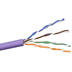 Belkin 900 Series Cat.6 UTP Cable - Bare Wire - Bare Wire - 1000ft - Purple
