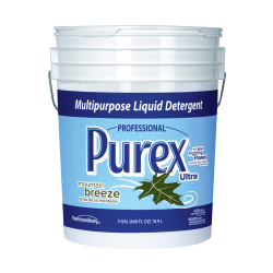 Purex® Liquid Laundry Detergent, Mountain Breeze, 5 Gallon Container