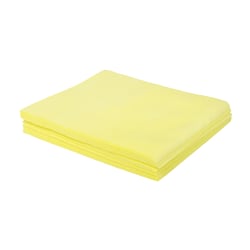 Hospeco TaskBrand DSM Flat Dusters, 9-3/4"H x 18-5/8"D, 500 Sheets Per Case, Yellow, Pack Of 50 Cases