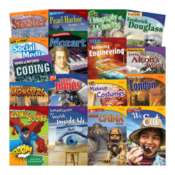 Teacher Created Materials TIME 17-Book Set, Set 2, Grades 6 - 8